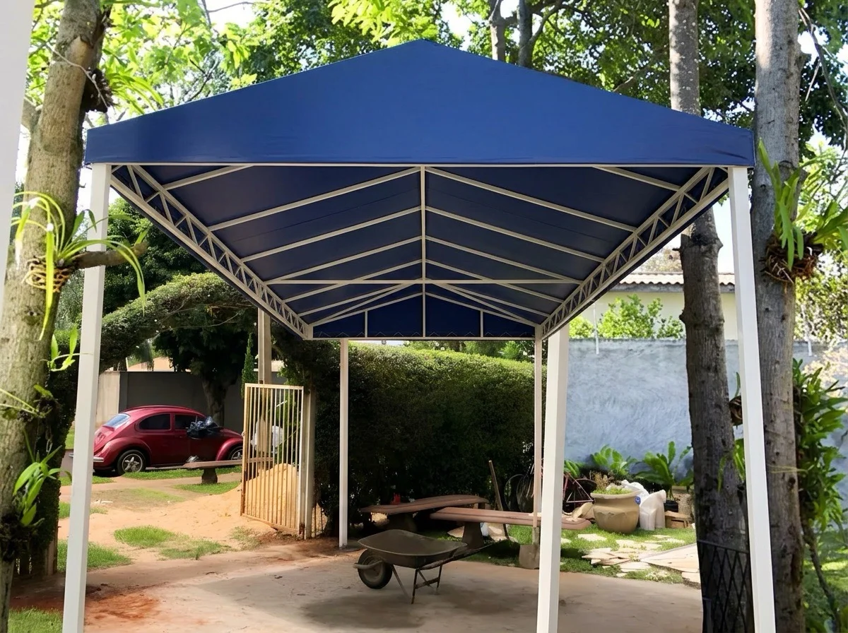 Cobertura Fixa de Lona PVC
